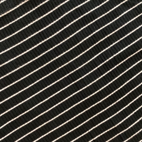 Express Striped Ribbed MIDI Skirt - Picture 3 of 3